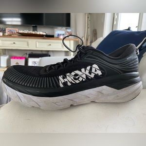 Hoka Bondi 7 Mens size 11.5 running shoes.